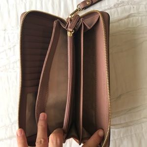 Dusty Rose Michael Kors Wristlet Wallet ONLY